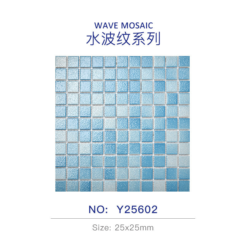 Beata Ceramic High-Grade UV Waterproof Swimming Pool Mosaic Tiles