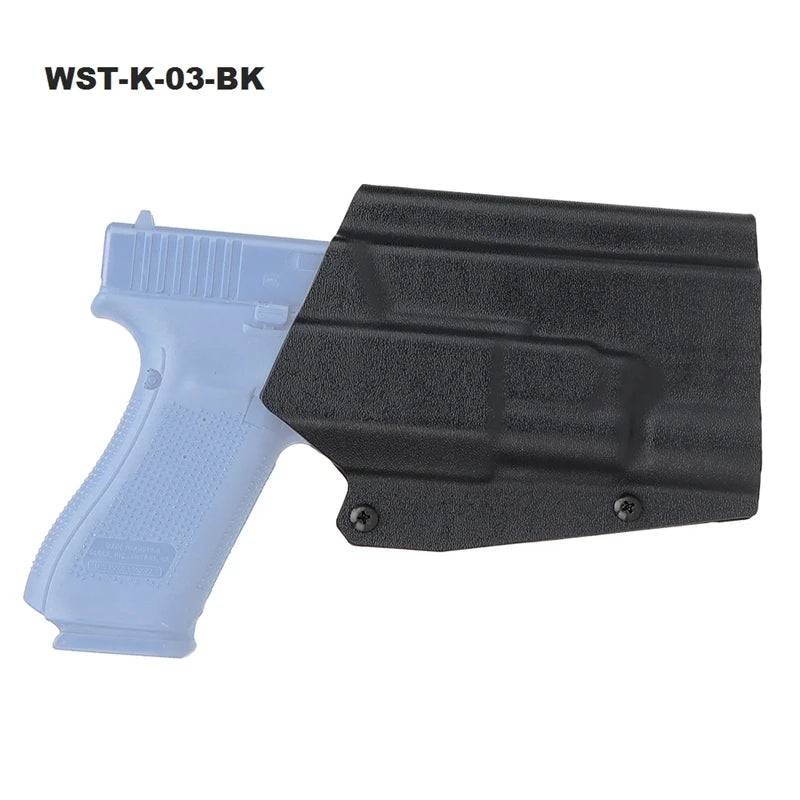 Kydex Holster for G17/19/19x/45 Inside Waistband Concealed Carry Holster Fit for G19x (Gen 1-5) Gun Holster X300 Light