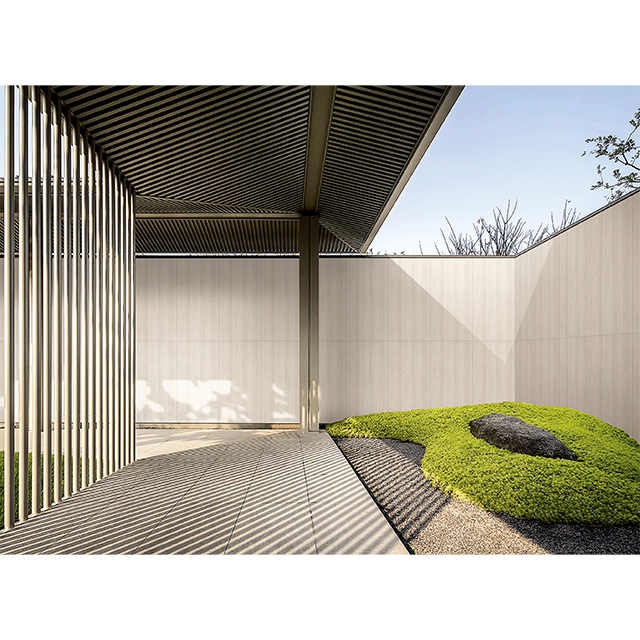 Modern design white travertine glazed porcelain/ceramic wall and floor tiles for outdoor landscape with anti-slip feature 