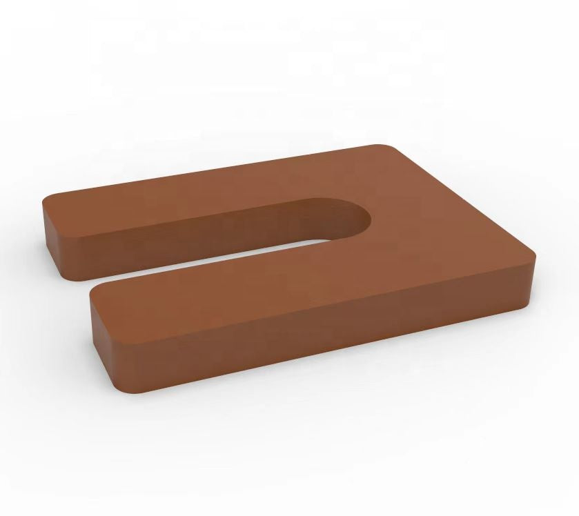 100 pieces/pack 1/8 inch 1/16 inch Horseshoe Plastic Lock for Window 