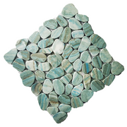 Pebble Mosaic Marble Mosaic Colorful Resin Mosaic Indoor Wall and Floor Ceramic Tiles 
