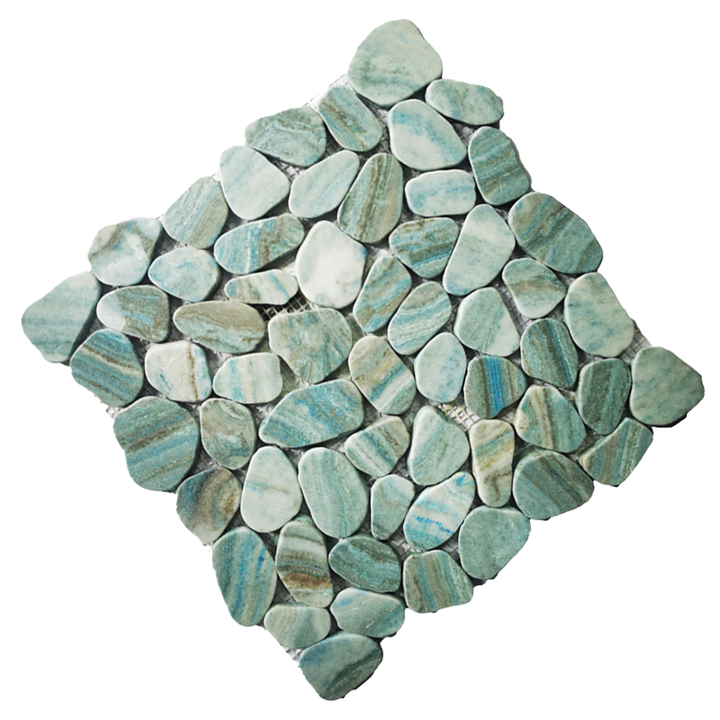 Pebble Mosaic Marble Mosaic Colorful Resin Mosaic Indoor Wall and Floor Ceramic Tiles 