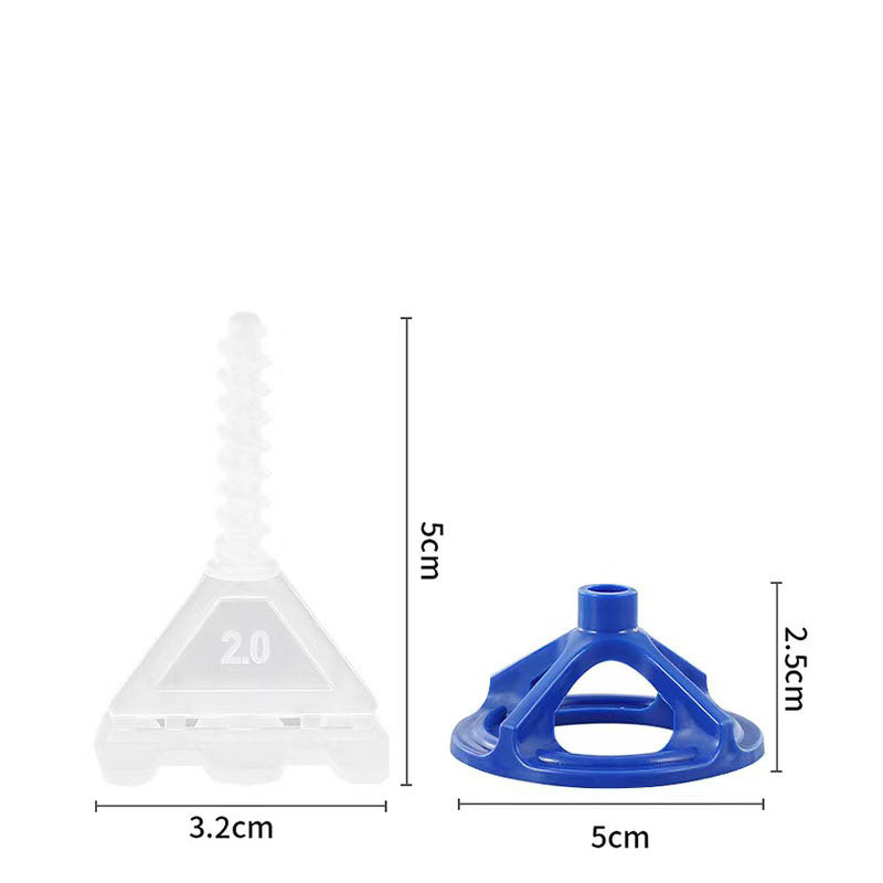 Flooring accessories, plastic wedge clamps, tile leveling system 
