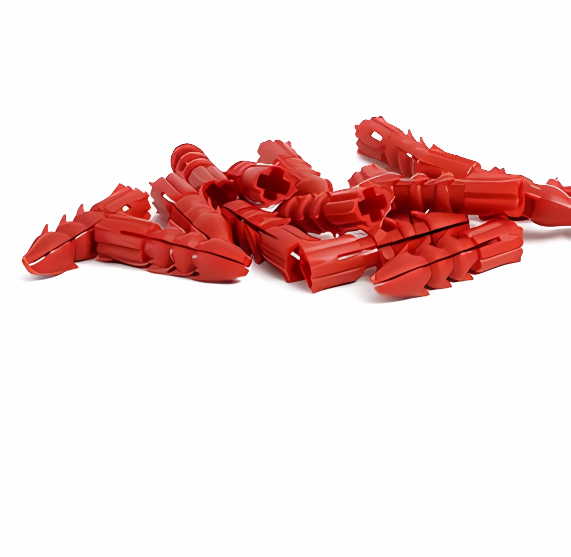 High quality durable plastic expansion bolts, customized colors for wall paneling 