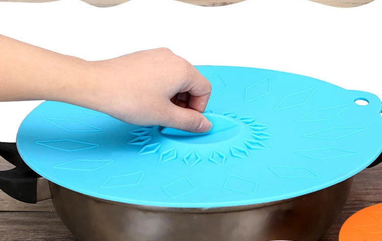 Bộ 5 Nắp Silicon Giữ Tươi Thực Phẩm Thân Thiện Môi Trường