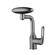 Multi-function Stainless Steel Kitchen Sink Faucet with Four Drain Holes