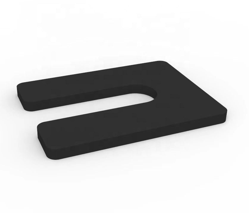 100 pieces/pack 1/8 inch 1/16 inch Horseshoe Plastic Lock for Window 