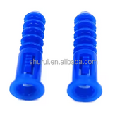 Drywall screw and anchor set, self tapping screws, plastic wall dowels 