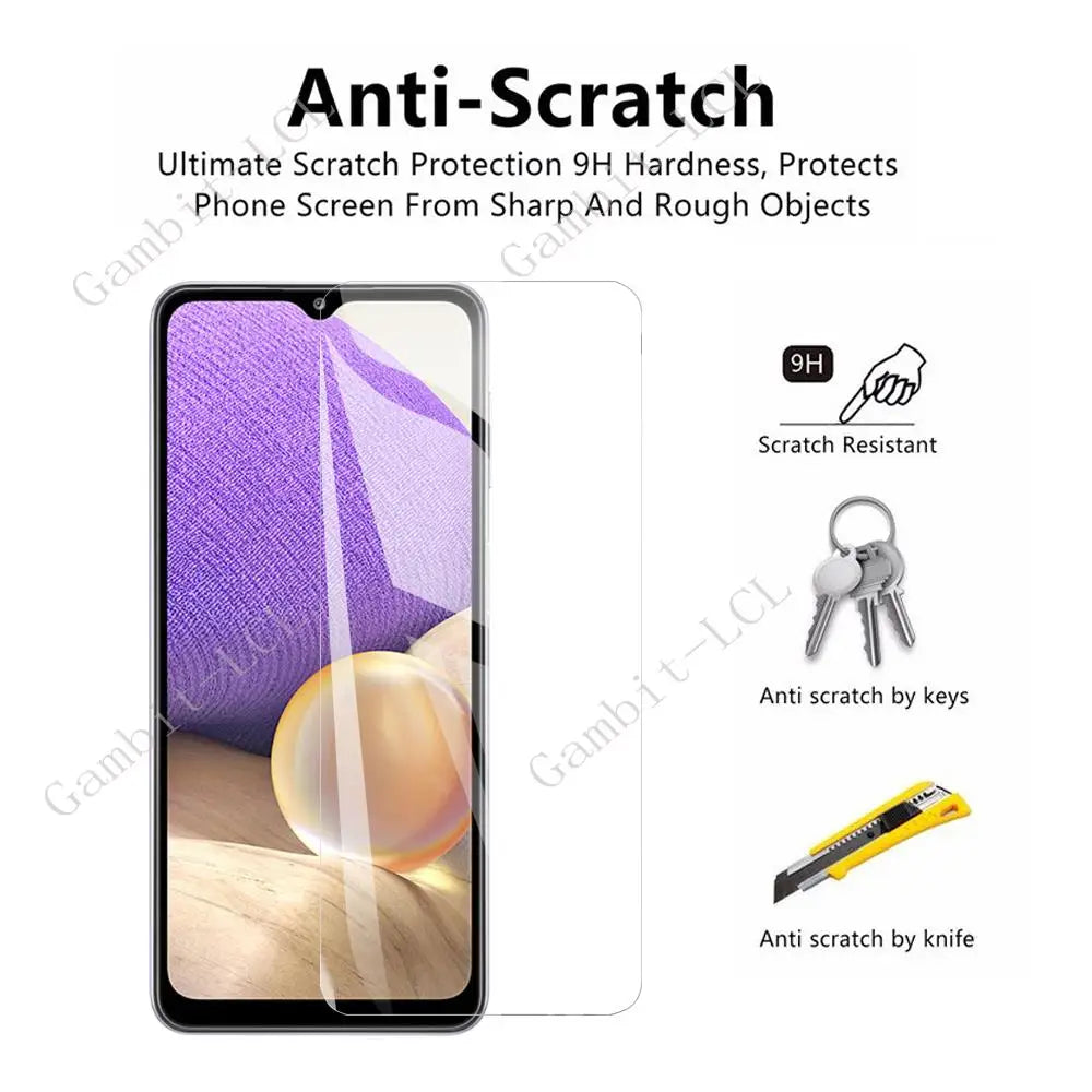9H HD Original Tempered Glass For Oukitel C57S 6.52" OukitelC57S C57 Pro C57Pro BLU J12 Screen Protection Protector Cover Film - Daisan Mart