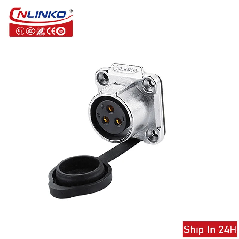 Đầu nối chống nước CNlinko LP20 IP67 cho công nghiệp - Daisan Mart