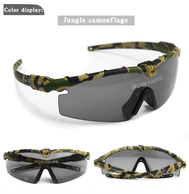Ultra-light UV-resistant Men's Outdoor Sports Glasses