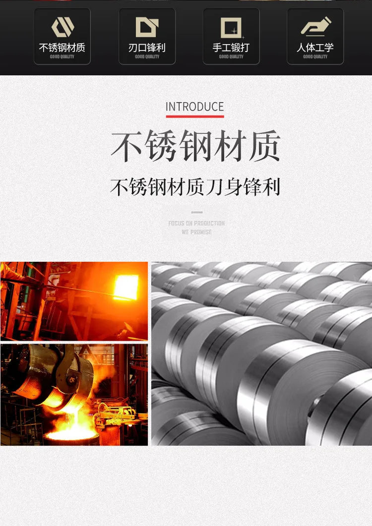 Dao Bếp Thép Rèn Thủ Công - Sắc Bén và Đa Năng