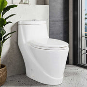 Commode traditional style one-piece porcelain toilet floor mounted porcelain toilet for villa 