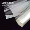 2mil 4mil 8mil 12mil Home Windshield Protection Film Transparent Anti Shatter Glass Safety Security Window Film