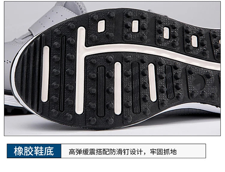 Giày Golf Nam Da Mềm Thoáng Khí Đi Bộ Mùa Hè