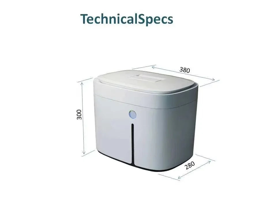 Máy Ủ Phân Mini SUNEFUN SF-3KG - Xử Lý Rác & Tã Dùng 1 Lần - Daisan Mart