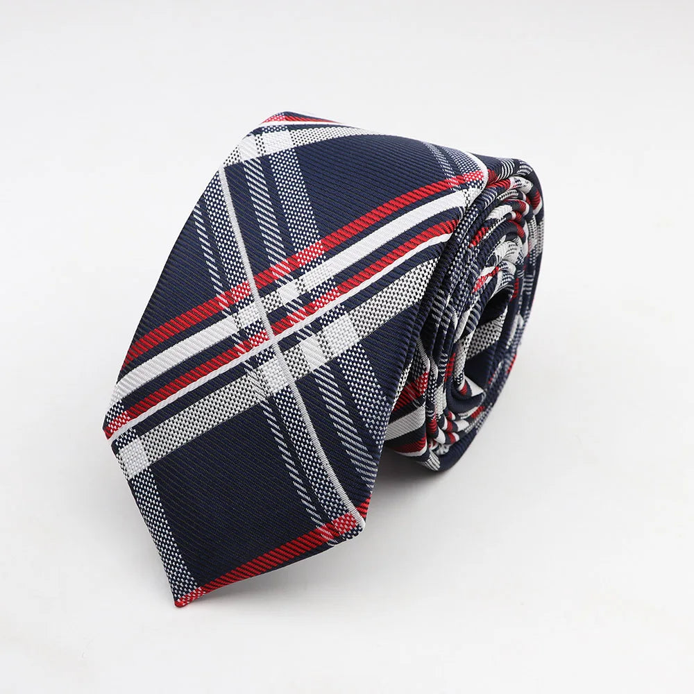 Cà Vạt Nam Công Sở Họa Tiết Thanh Lịch 6cm