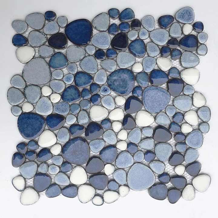 Gach Op Tuong Mosaic Collection of Bong Glazed Decorations for Bep Ho Boi