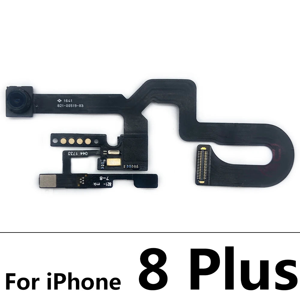 NEW For IPhone 7 8 6 6S Plus X XR XS Max Front Facing Camera With Proximity Light Sensor Flex Cable Distance Sensing Connector