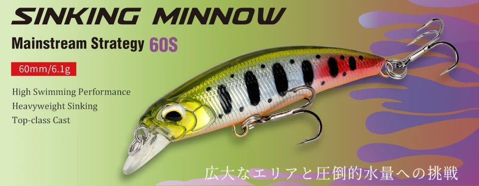 TSURINOYA 140mm 26g DW92 Sinking Minnow Saltwater Freshwater Black Bass Pike Bait Long Casting Sinker Weight Jerkbait Wobblers