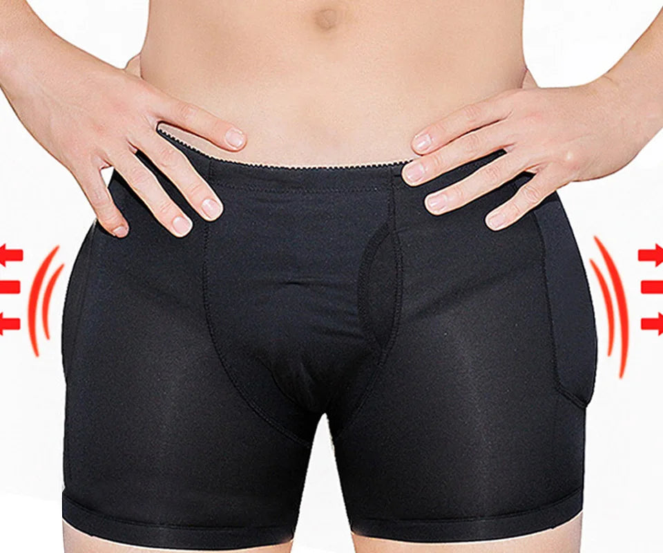 Jececer Men's Butt Padded Pants To Increase Sexy Butt