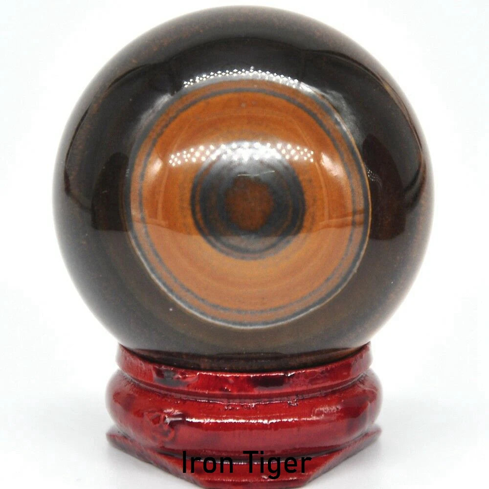 40MM Natural Feng Shui Meditation Gemstone Ball