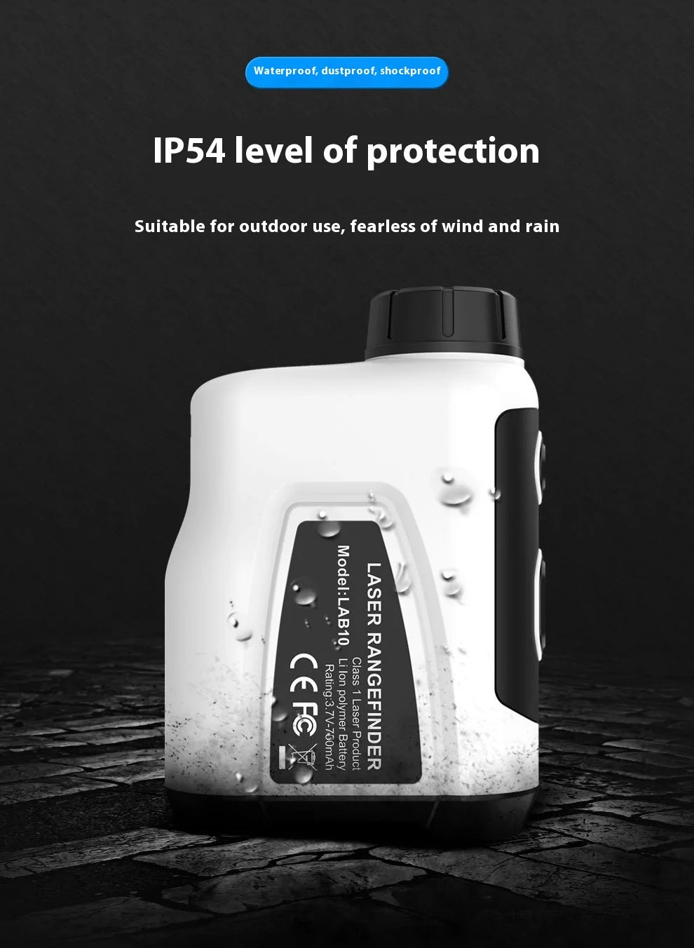 Rechargeable Portable Hunting Golf Rangefinder