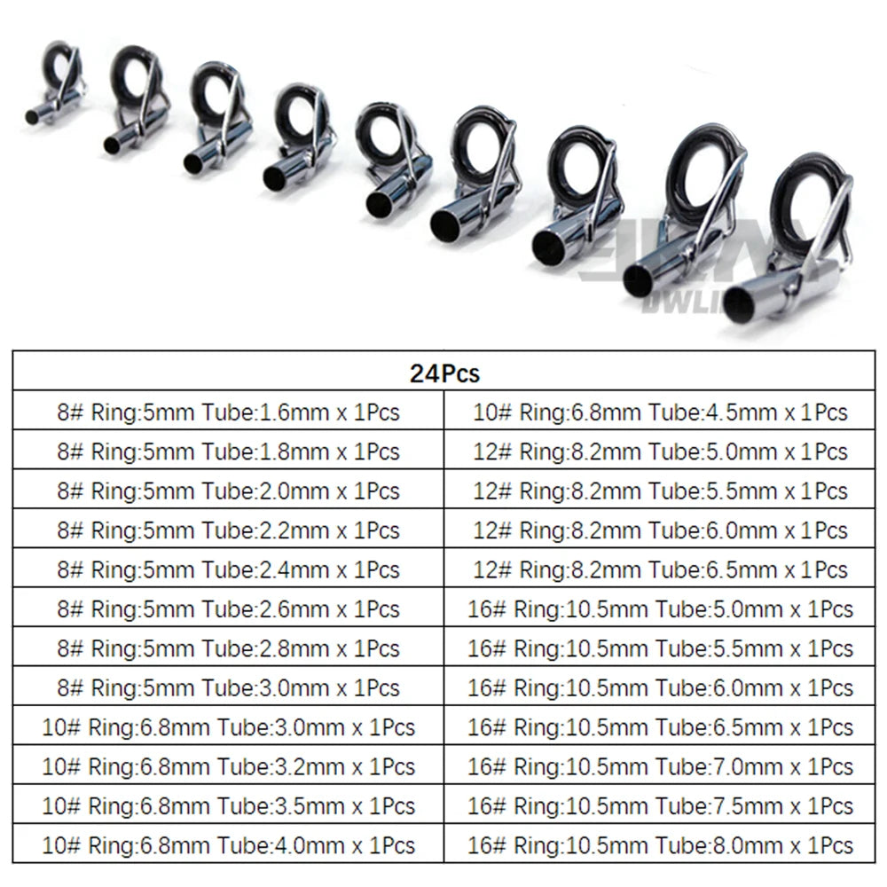 Bộ Sửa Chữa Đầu Cần Câu 24-230 Món Chống Gỉ