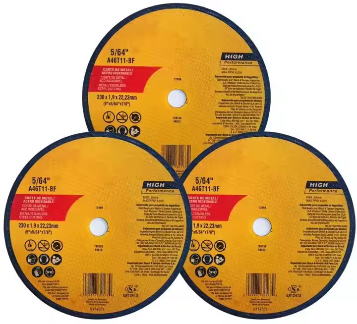 9 inch aluminum oxide metal cutting disc High quality abrasive cutting disc with tool 