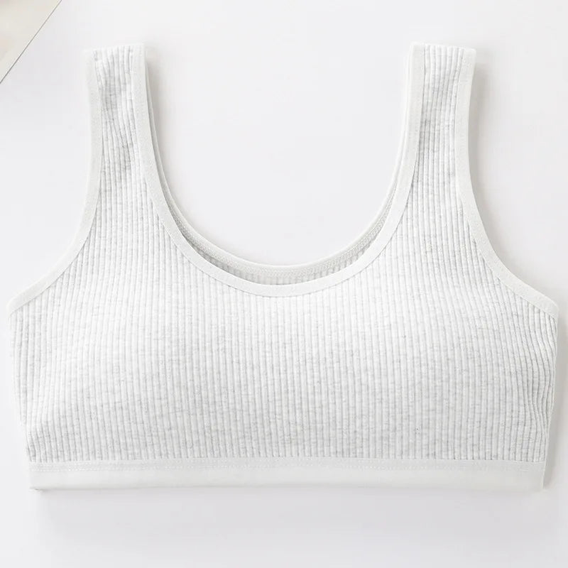 Áo Ba Lỗ Trẻ Em Cotton - Áo Tập Luyện Bé Gái - Daisan Mart