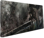 Miếng lót chuột chơi game mềm mại họa tiết Berserk Guts cỡ lớn in họa tiết hoạt hình Nhật Bản siêu dày 3mm dùng trong văn phòng bằng cao su thăng hoa