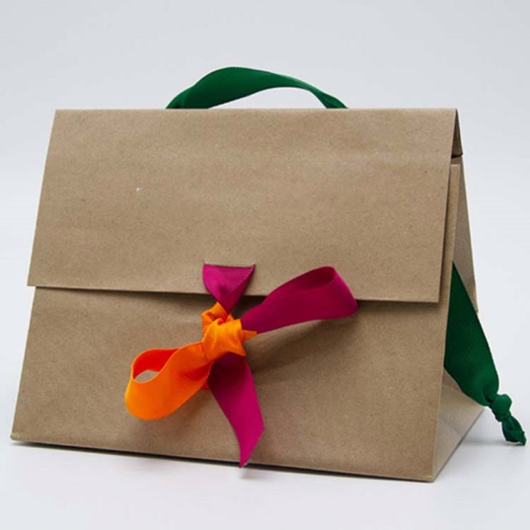 T-LORD Moisture-Proof, Recyclable Cardboard Triangle Gift Bag 