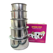 Bộ Nồi Chảo Inox S410 - Phụ Kiện Bếp Hiện Đại 2025