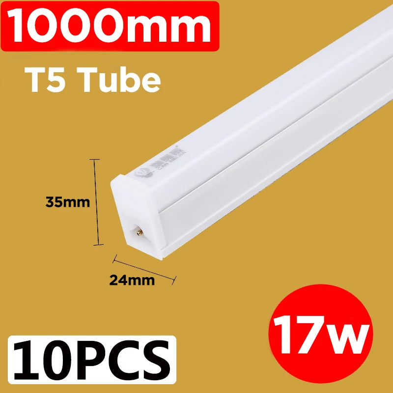 T5/T8 LED Tube Lights for Kitchen Ceiling Wardrobe 220V