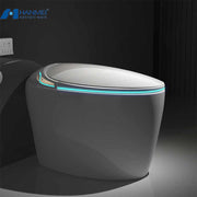 Modern round egg shaped smart toilet Closestool electric automatic heating smart egg shaped toilet bathroom 