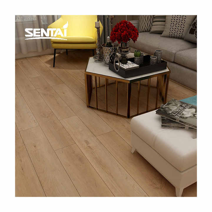 Best Price Sentai Classic Design PVC Laminate Flooring Durable Wood Grain Environmentally Healthy For Hotel Application 