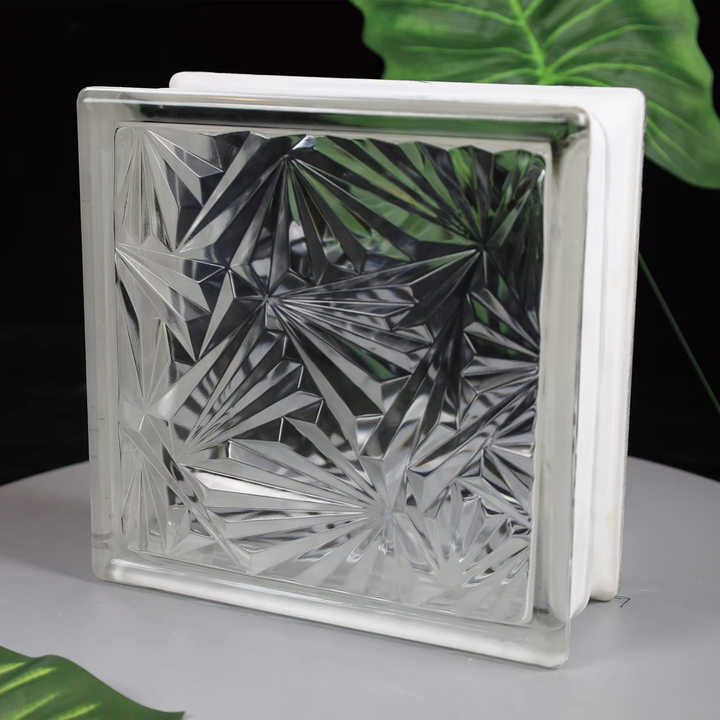 Decorative construction glass bricks Transparent glass blocks 