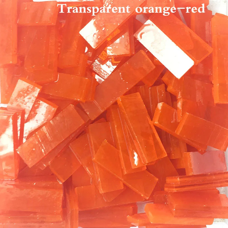 Thanh Mosaic Kính Tái Chế 7x21mm Trang Trí DIY 1000g