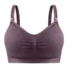 Adjustable Anti-Sagging Breastfeeding Bra Steel Ring-Free Upper Buckle Pregnant Women's Maternity Underwear Featuring Breast Pad - Daisan Mart