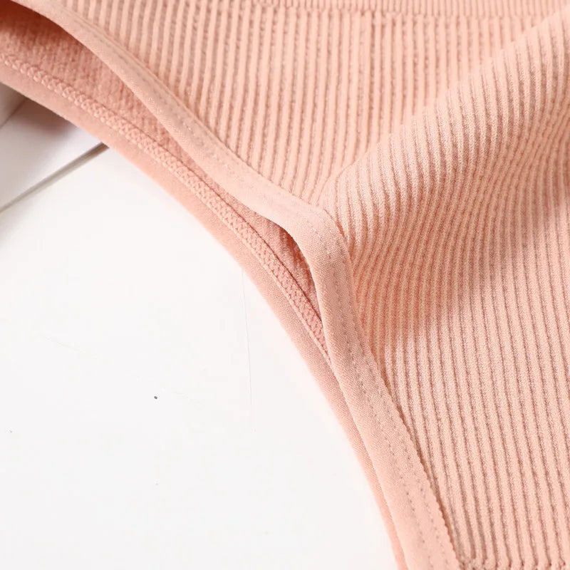 5Pcs/Set Seamless Briefs Women Brazilian Panties Sexy Lingerie Female Underpants Low Rise Bottom Solid Color Underwear ML