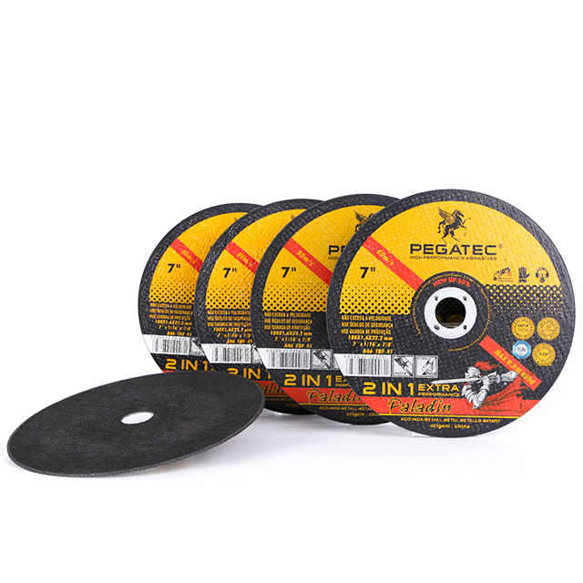 Disco De Corte 7'' 180mm cutting disc, aluminum oxide abrasive wheel for metal, stainless steel, resin binder OEM custom 
