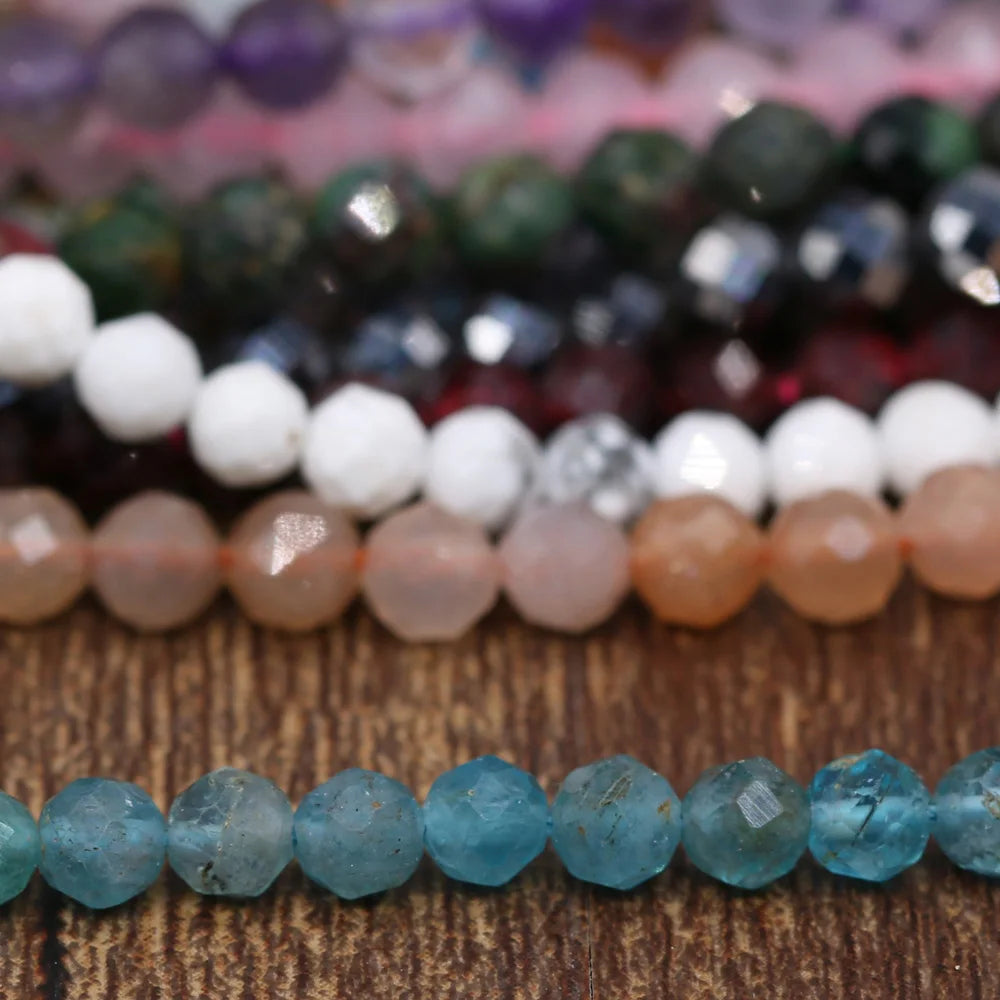 Natural 4mm Rose Quartz Beads Bracelet