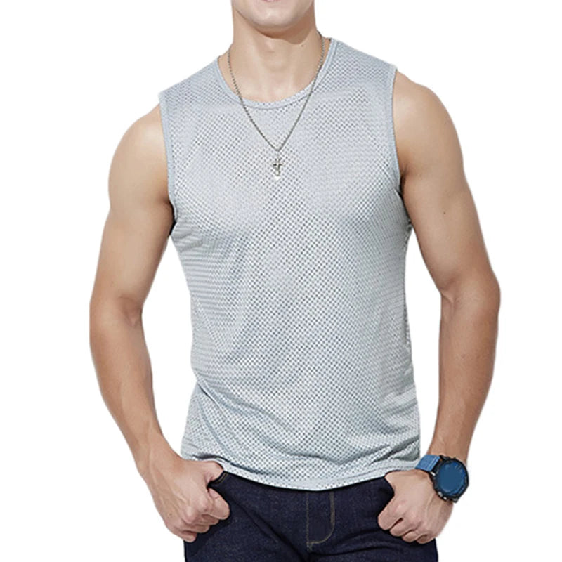 Áo Tank Nam Tập Gym Thoáng Mát Không Tay Thể Thao - Daisan Mart