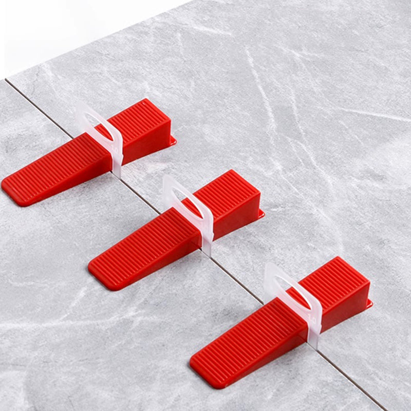 Clamp and wedge for plastic tile leveling system 0.5mm 1.5mm 1/16' 