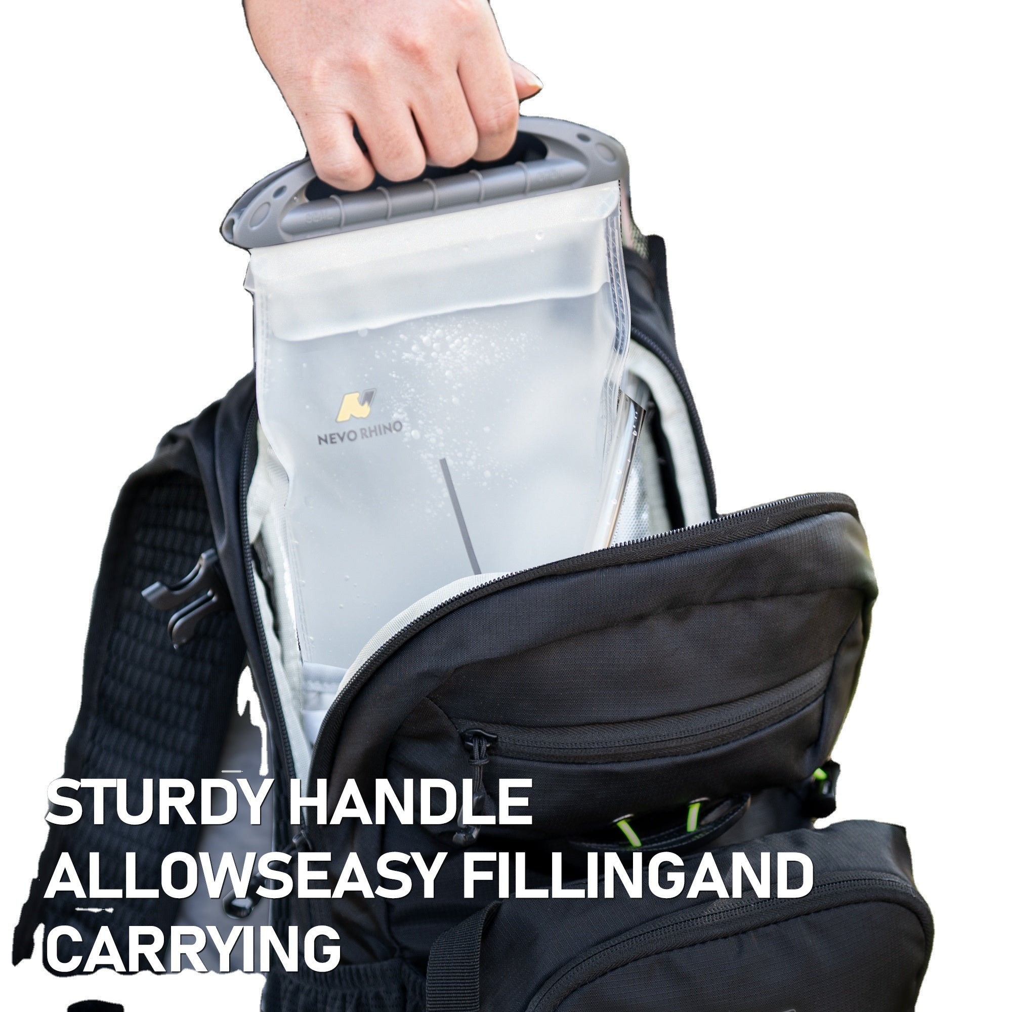 Nevo Rhino 2L Soft PEVA Waterproof Mountaineering Water Bag