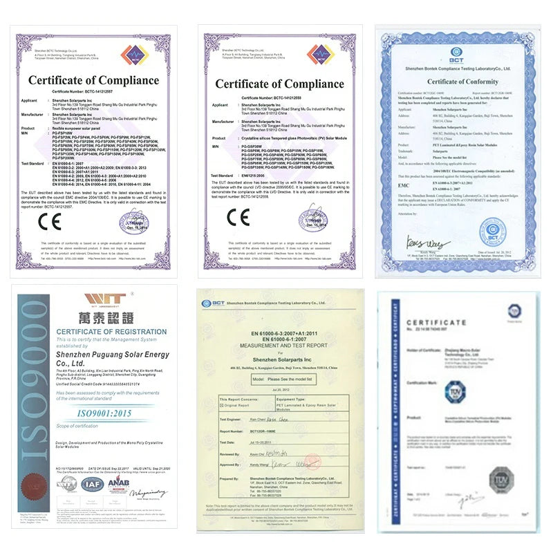 50W 100W Flexible Solar Panel Kit 12V Battery Charger Monocrystalline Cell Solar System Module For Home Camping Car RV Boat