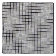 Manufacturer Supplier China 12x12 Blue White Grey Marble Square Mosaic Tiles 