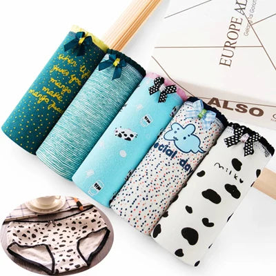 Combo of 6 Cute and Cool Women's Lace Panties