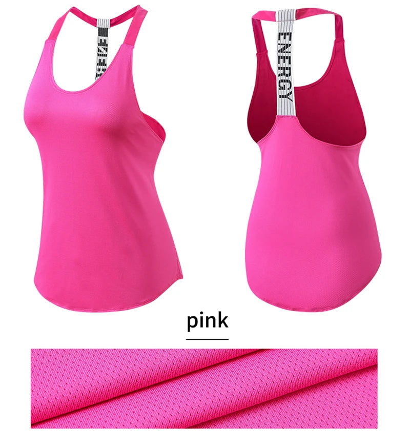 Áo Tank Tập Gym Nữ Lưng Hở Thoáng Khí Nhanh Khô - Daisan Mart