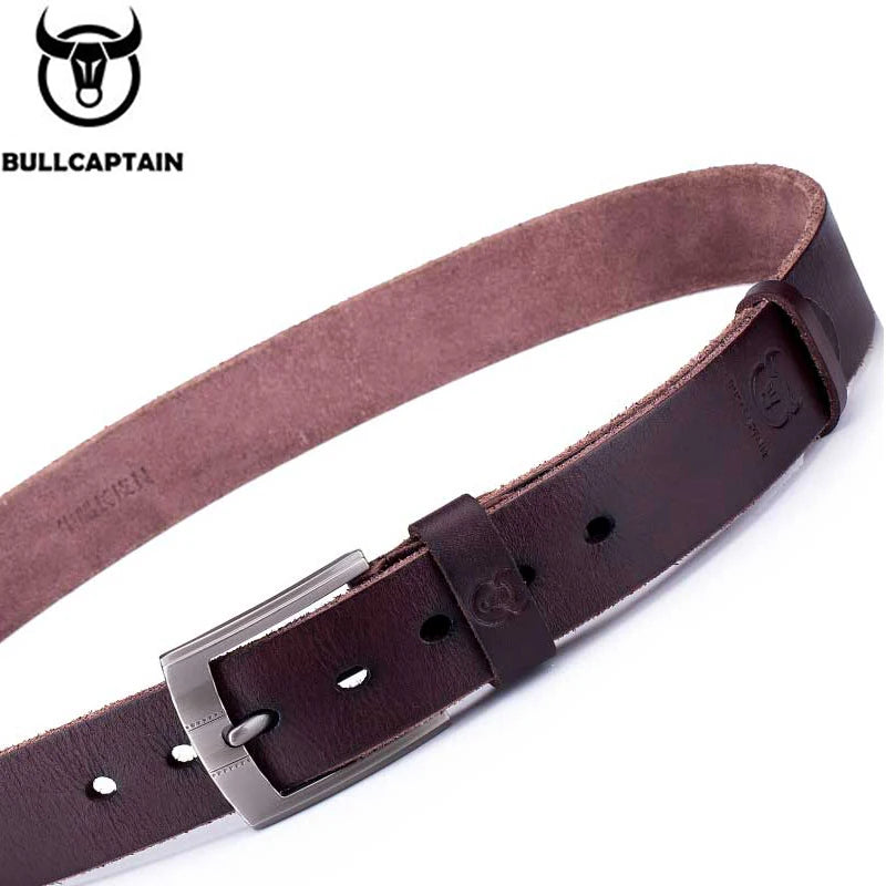 Thắt Lưng Nam Đẳng Cấp BULLCAPTAIN Retro Pin Classic